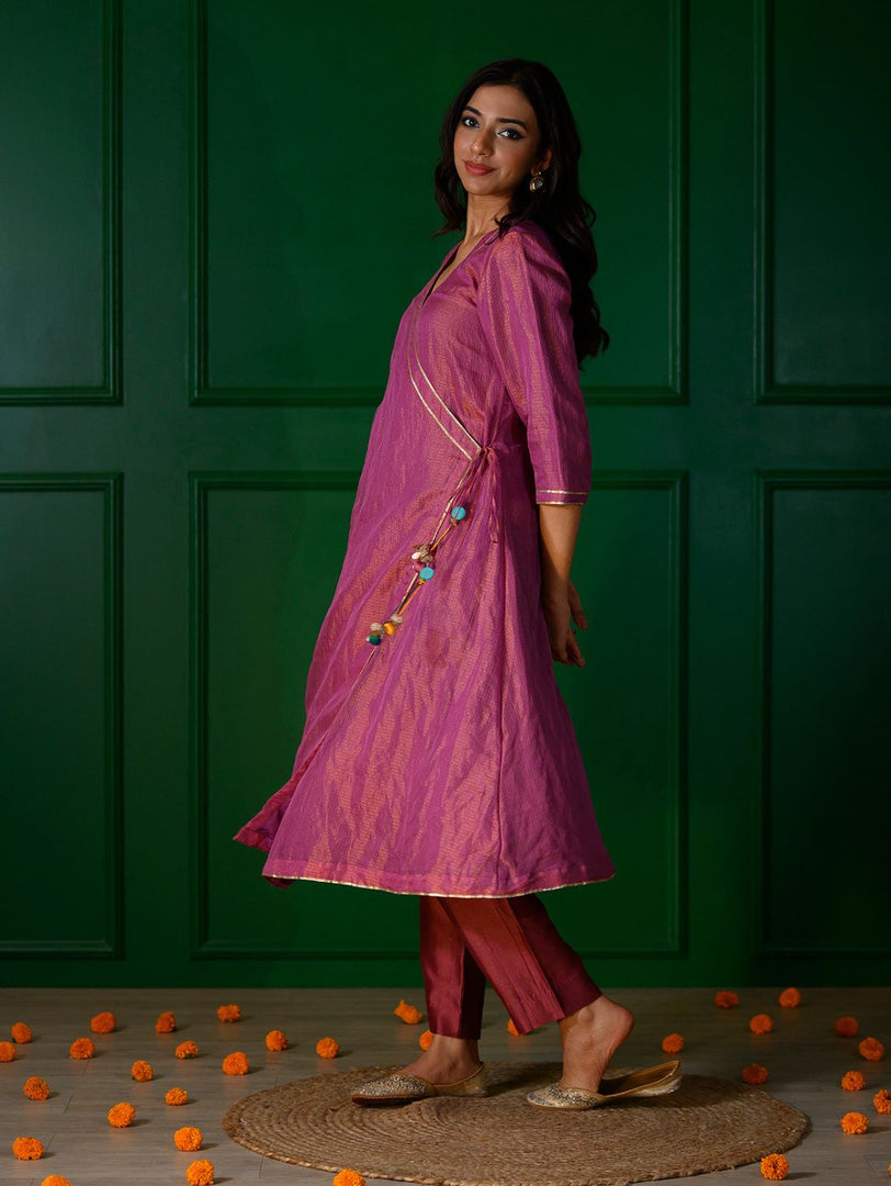 Meera Angarkha Purple