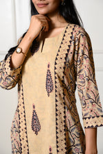 Load image into Gallery viewer, Beige Ambi Kurta
