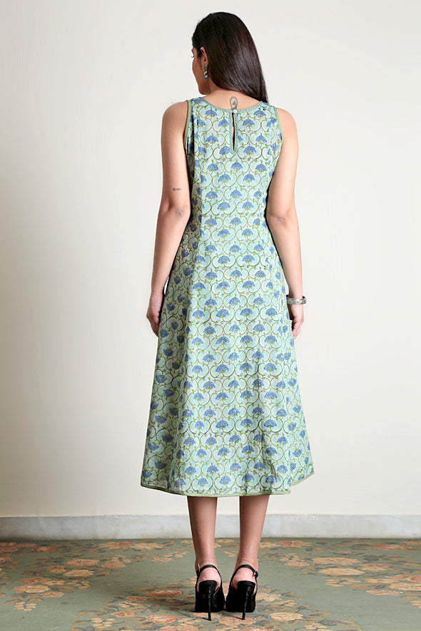 Women's Ferns & Orchids Dress